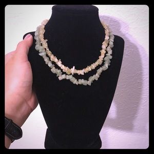 Beautiful Barely used jade necklaces
